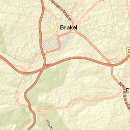 Brakel Street Map