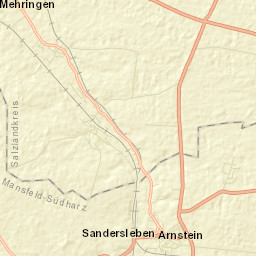 Sandersleben Street Map