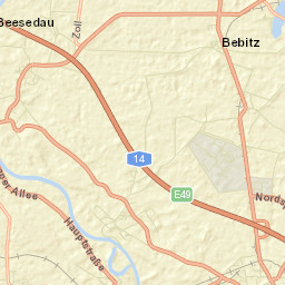 Beesenlaublingen Street Map