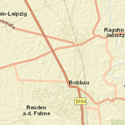 Jeßnitz Street Map