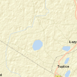 Tuplice Street Map