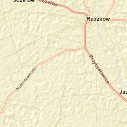Raszków Street Map