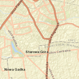 Starowa Góra Street Map