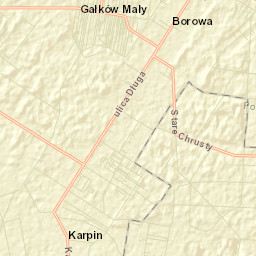 Gałków Mały Street Map