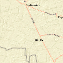Sadkowice Street Map