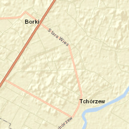 Borki Street Map