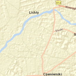 Czemierniki Street Map