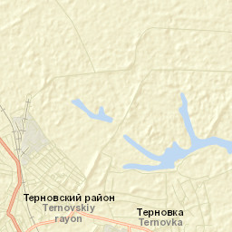 Ternovka Street Map