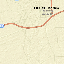 Nizhnepavlovka Street Map