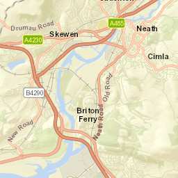 Neath Street Map