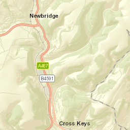 Abercarn Street Map