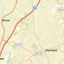 Charfield Street Map