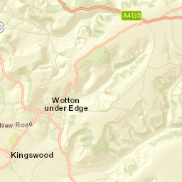 Wotton-under-Edge Street Map