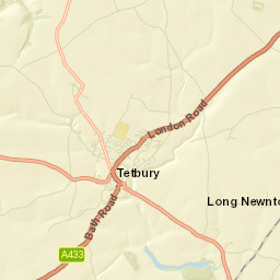 Tetbury Street Map