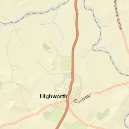 Hannington Street Map