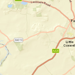 Faringdon, o/s Portway Budgens Car Park (Unmarked), Faringdon Street Map