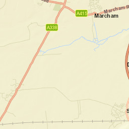 East Hanney Street Map