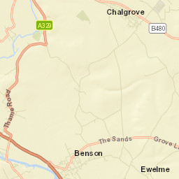 Chalgrove Street Map