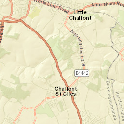 Chalfont Saint Giles, Buckinghamshire HP8, UK Street Map