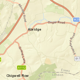 Abridge Street Map