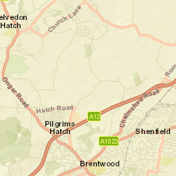 Brentwood Street Map
