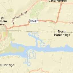 Cold Norton Street Map