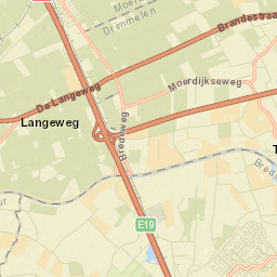 Zevenbergschen Hoek Street Map