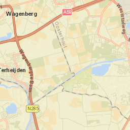 Terheijden Street Map