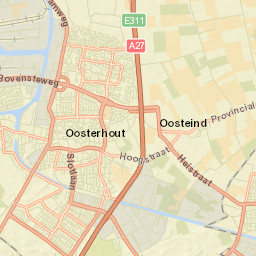 Oosterhout Street Map
