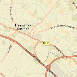 Heeswijk-Dinther Street Map