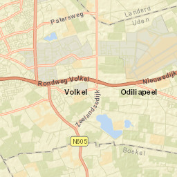Volkel Street Map