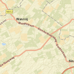 Wanroij Street Map