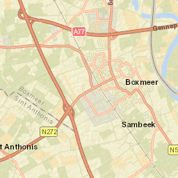 Boxmeer Street Map