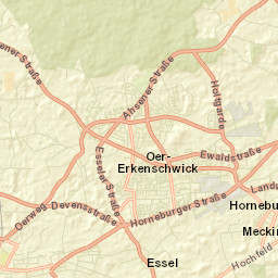 Oer-Erkenschwick Street Map