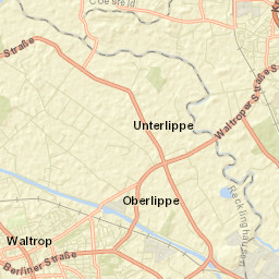 Waltrop Street Map