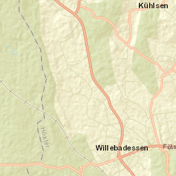 Willebadessen Street Map