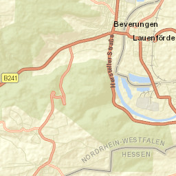 Beverungen Street Map