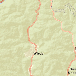 Wieda Street Map