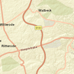 Hettstedt Street Map