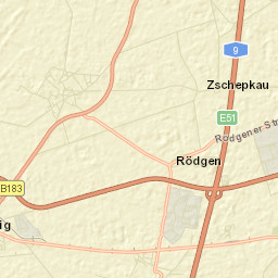 Löberitz Street Map