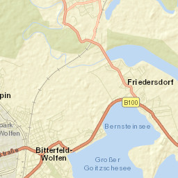 Bitterfeld-Wolfen Street Map