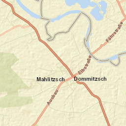Dommitzsch Street Map