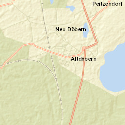 Altdöbern Street Map