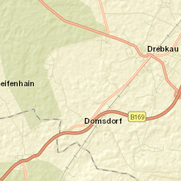 Drebkau Street Map