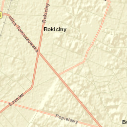 Rokiciny Street Map