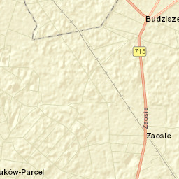 Budziszewice Street Map