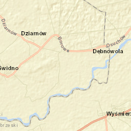 Wyśmierzyce Street Map