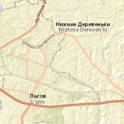 L’govskiy Street Map