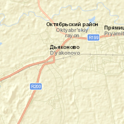 Pryamitsyno Street Map