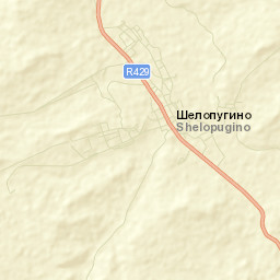 Shelopugino Street Map